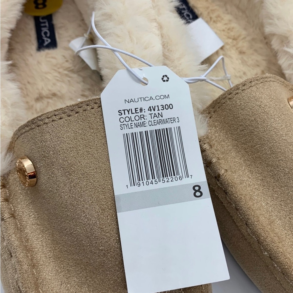 Nautica fur loafer size 8 - Picture 2 of 8